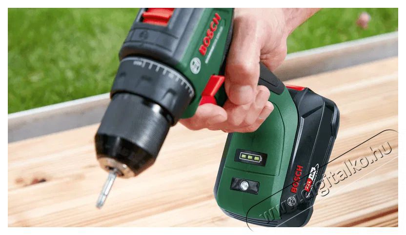 Bosch UniversalImpact 18V-55 (2x 2,0Ah) + AL18V-20 0.603.9D7.102 H&aacute;ztart&aacute;s / Otthon / K&uuml;lt&eacute;r - Szersz&aacute;m - Akkumul&aacute;toros csavarh&uacute;z&oacute; - 518595