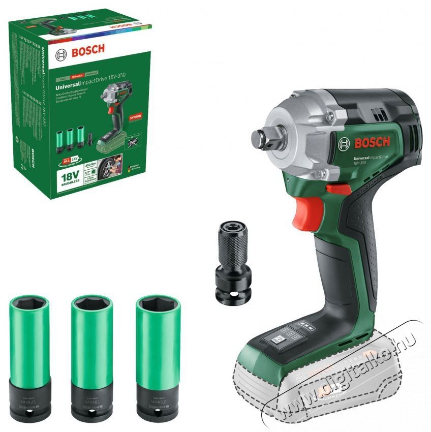 Bosch AKU, tartoz&eacute;kokkal UniversalImpactDrive 18V-350, 0.603.980.305 (AKU n&eacute;lk&uuml;l) &uuml;tvecsavaroz&oacute; H&aacute;ztart&aacute;s / Otthon / K&uuml;lt&eacute;r - Szersz&aacute;m - Egy&eacute;b szersz&aacute;m - 523105