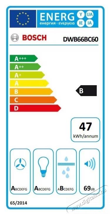 Bosch DWB66BC60 Dekorat&iacute;v be&eacute;p&iacute;tett p&aacute;raelsz&iacute;v&oacute; Konyhai term&eacute;kek - P&aacute;raelsz&iacute;v&oacute; - Be&eacute;p&iacute;thető / kih&uacute;zhat&oacute; - 533058