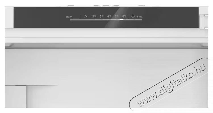 Bosch KIL82VFE0, Be&eacute;p&iacute;thető egyajt&oacute;s hűtőszekr&eacute;ny, 280 l, E energiaoszt&aacute;ly, Megford&iacute;that&oacute; ajt&oacute;, M 177,2 cm Konyhai term&eacute;kek - Hűtő, fagyaszt&oacute; (be&eacute;p&iacute;thető) - Egyajt&oacute;s hűtő - 533046