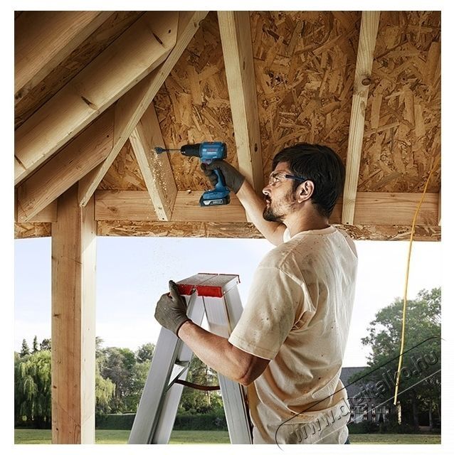 Bosch Professional GSR 185-LI Akkus f&uacute;r&oacute;csavaroz&oacute;, 18 V, 54/21 Nm, 1900 RPM, 4 Ah akkumul&aacute;tor + t&ouml;ltő, Textil t&aacute;ska H&aacute;ztart&aacute;s / Otthon / K&uuml;lt&eacute;r - Szersz&aacute;m - Csavarh&uacute;z&oacute; / kulcs / f&uacute;r&oacute; / szersz&aacute;m k&eacute;szlet - 534971