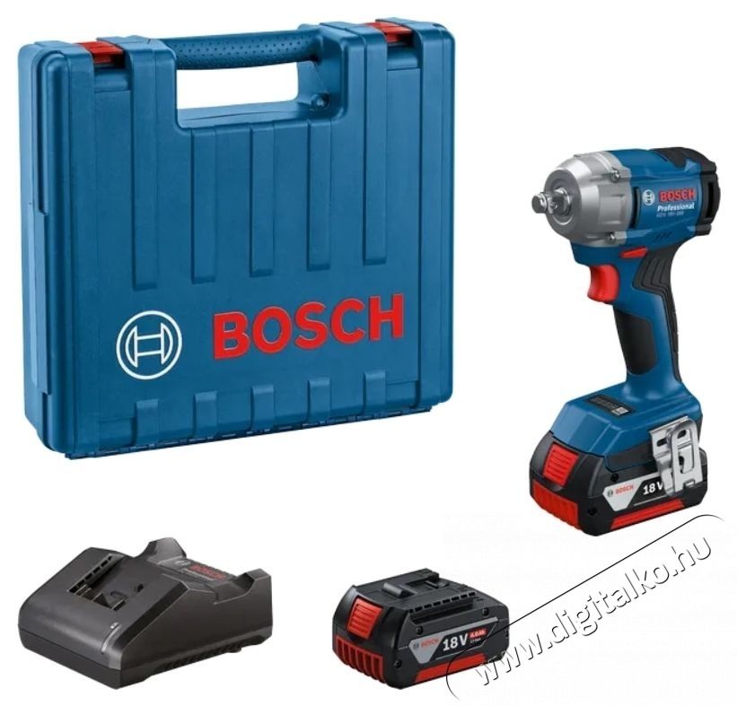 Bosch Professional GDS 18V-350 akkus &uuml;tvecsavaroz&oacute; H&aacute;ztart&aacute;s / Otthon / K&uuml;lt&eacute;r - Szersz&aacute;m - Akkumul&aacute;toros csavarh&uacute;z&oacute; - 534973