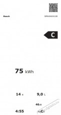 Bosch SMV4HVX12E be&eacute;p&iacute;thető mosogat&oacute;g&eacute;p, 60 cm Konyhai term&eacute;kek - Mosogat&oacute;g&eacute;p - Norm&aacute;l (60cm) be&eacute;p&iacute;thető mosogat&oacute;g&eacute;p - 534934