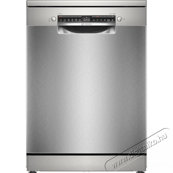 Bosch SMS4HTI16E mosogat&oacute;g&eacute;p, 60 cm, Rozsdamentes ac&eacute;l Konyhai term&eacute;kek - Mosogat&oacute;g&eacute;p - Norm&aacute;l (60cm) szabadon&aacute;ll&oacute; mosogat&oacute;g&eacute;p - 534926