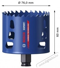 Bosch Expert Tough Material mag 2608900436, &oslash; 76 x 60 mm H&aacute;ztart&aacute;s / Otthon / K&uuml;lt&eacute;r - Szersz&aacute;m - Kieg&eacute;sz&iacute;tő, tartoz&eacute;k - 535060