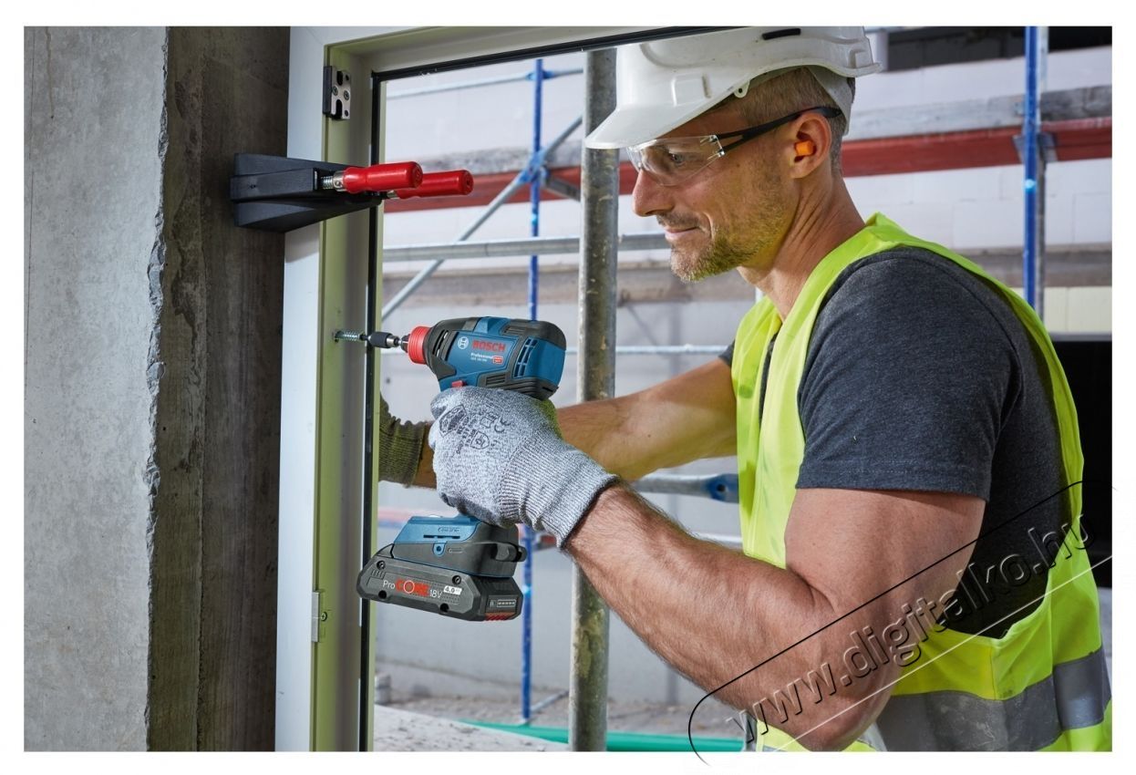 Bosch Professional GDR 18V-200 Akkus &Uuml;tvef&uacute;r&oacute;-csavaroz&oacute;g&eacute;p, 18 V, 200 Nm, 3400 RPM, 4000 &uuml;t&eacute;s/perc, 1/2 bet&eacute;t szersz&aacute;mhoz &eacute;s t&ouml;ltőh&ouml;z, bet&eacute;t tartoz&eacute;kokhoz, L-Box doboz H&aacute;ztart&aacute;s / Otthon / K&uuml;lt&eacute;r - Szersz&aacute;m - Egy&eacute;b szersz&aacute;m - 536238