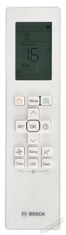 Bosch Climate 3000i Kl&iacute;ma, ECO m&oacute;d, LED kijelző, 24000 BTU, A ++ / A + energiaoszt&aacute;ly, Feh&eacute;r H&aacute;ztart&aacute;s / Otthon / K&uuml;lt&eacute;r - Ventil&aacute;tor / L&eacute;gkondicion&aacute;l&oacute; - Split kl&iacute;ma - 536201