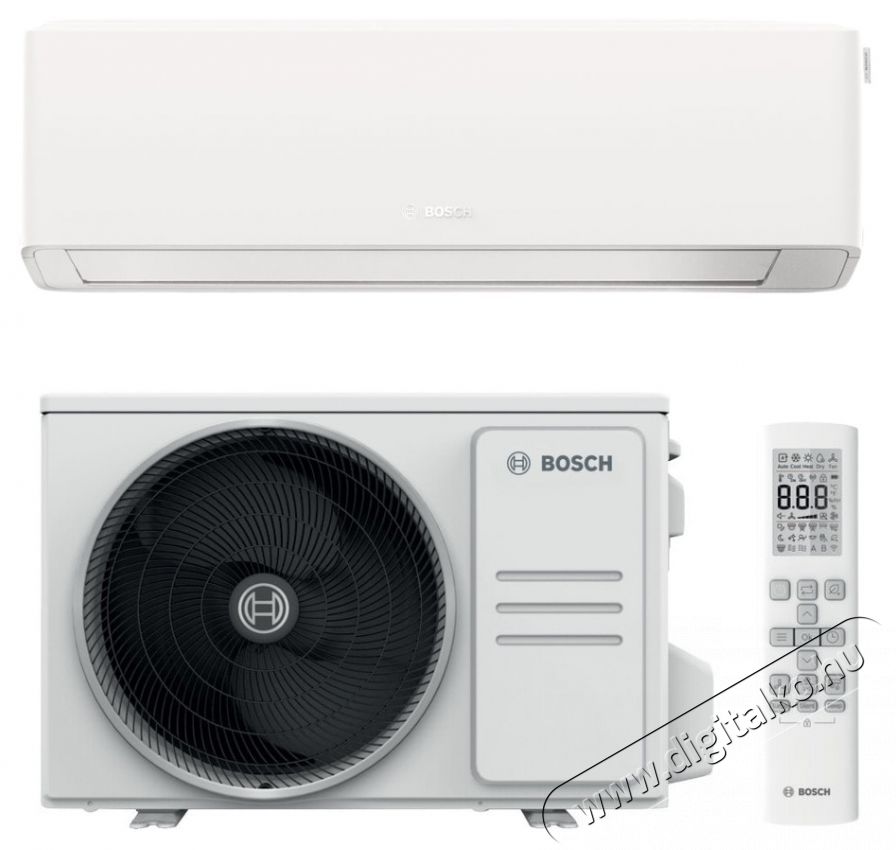 Bosch Climate 7000i kl&iacute;ma, 12000 BTU Wi-Fi, Save Plus funkci&oacute;, Power Control funkci&oacute;, Wind Avoid Me, 3D l&eacute;g&aacute;raml&aacute;s, i-Clean, Follow Me, A+++/A+++ energiaoszt&aacute;ly, Feh&eacute;r H&aacute;ztart&aacute;s / Otthon / K&uuml;lt&eacute;r - Ventil&aacute;tor / L&eacute;gkondicion&aacute;l&oacute; - Split kl&iacute;ma - 536203