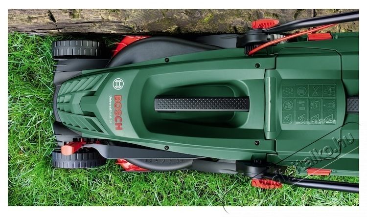 Bosch UniversalRotak 34-405 elektromos fűny&iacute;r&oacute;/fűny&iacute;r&oacute;, teljes&iacute;tm&eacute;ny 1300 W, 34 cm v&aacute;g&aacute;si sz&eacute;less&eacute;g, 5 v&aacute;g&aacute;si szint, v&aacute;g&aacute;si magass&aacute;g 25 - 70 mm, 40 L gyűjtőzs&aacute;k H&aacute;ztart&aacute;s / Otthon / K&uuml;lt&eacute;r - K&uuml;lt&eacute;r / kerti term&eacute;k / grill - Fűny&iacute;r&oacute; / gyeplaz&iacute;t&oacute; - 535069