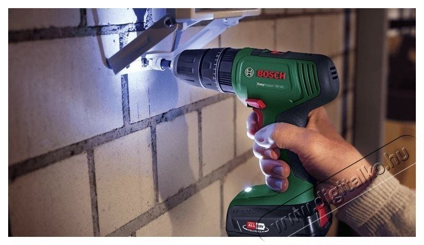 Bosch EasyImpact 18V-40 (csupasz szersz&aacute;m) H&aacute;ztart&aacute;s / Otthon / K&uuml;lt&eacute;r - Szersz&aacute;m - F&uacute;r&oacute; / f&uacute;r&oacute;kalap&aacute;cs - 518603