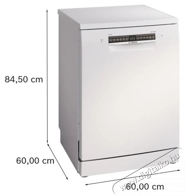 Bosch SMS4HVW14E feh&eacute;r, szabadon&aacute;ll&oacute;, programok sz&aacute;ma:6, 14 ter&iacute;t&eacute;kes mosogat&oacute;g&eacute;p Konyhai term&eacute;kek - Mosogat&oacute;g&eacute;p - Norm&aacute;l (60cm) szabadon&aacute;ll&oacute; mosogat&oacute;g&eacute;p - 538407