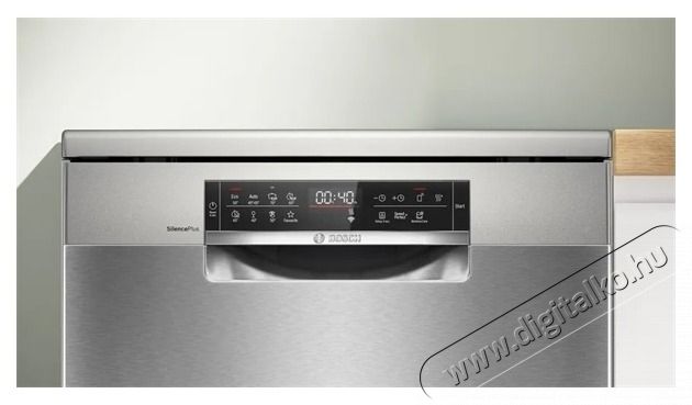 Bosch SMS8ECI02E inox, szabadon&aacute;ll&oacute;, programok sz&aacute;ma:8, 14 ter&iacute;t&eacute;kes mosogat&oacute;g&eacute;p Konyhai term&eacute;kek - Mosogat&oacute;g&eacute;p - Norm&aacute;l (60cm) szabadon&aacute;ll&oacute; mosogat&oacute;g&eacute;p - 538402