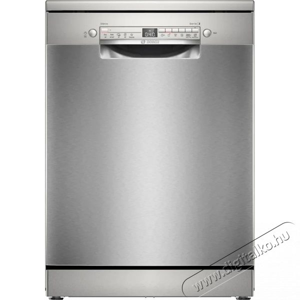 Bosch SMS2HVI06E inox, programok sz&aacute;ma:5, szabadon&aacute;ll&oacute;, 14 ter&iacute;t&eacute;kes mosogat&oacute;g&eacute;p Konyhai term&eacute;kek - Mosogat&oacute;g&eacute;p - Norm&aacute;l (60cm) szabadon&aacute;ll&oacute; mosogat&oacute;g&eacute;p - 539045