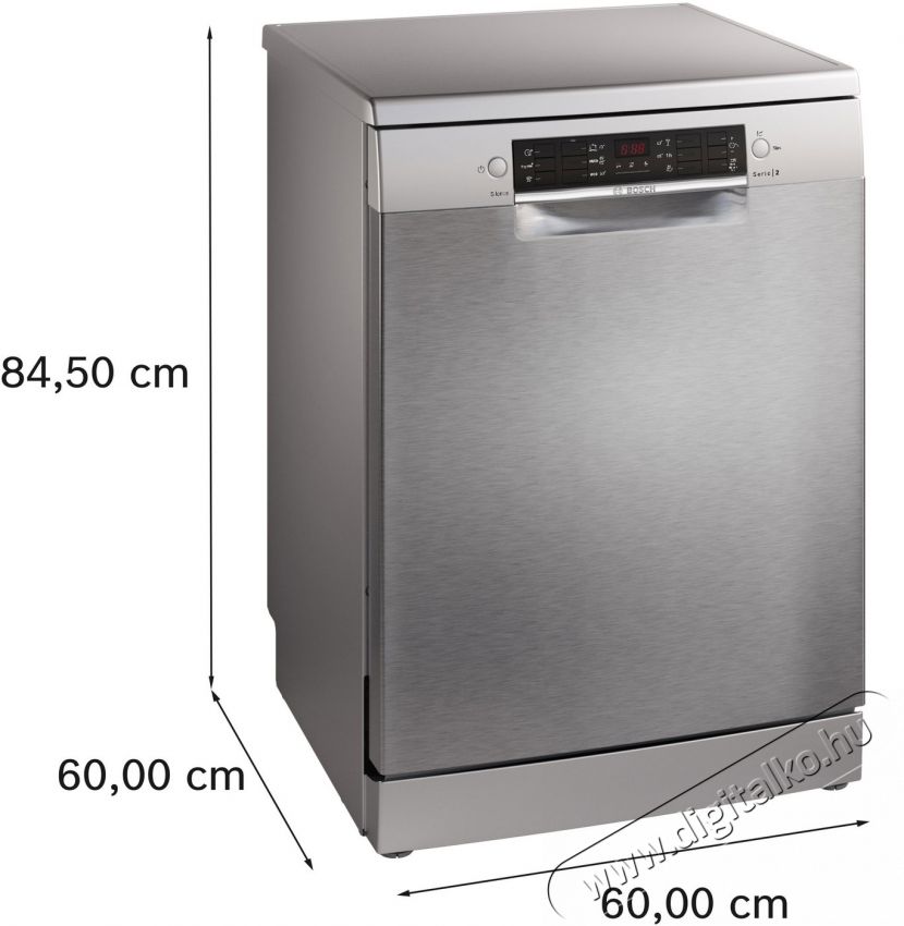Bosch SMS26AI01F Serie 2 szabadon&aacute;ll&oacute; mosogat&oacute;g&eacute;p Konyhai term&eacute;kek - Mosogat&oacute;g&eacute;p - Norm&aacute;l (60cm) szabadon&aacute;ll&oacute; mosogat&oacute;g&eacute;p - 540055
