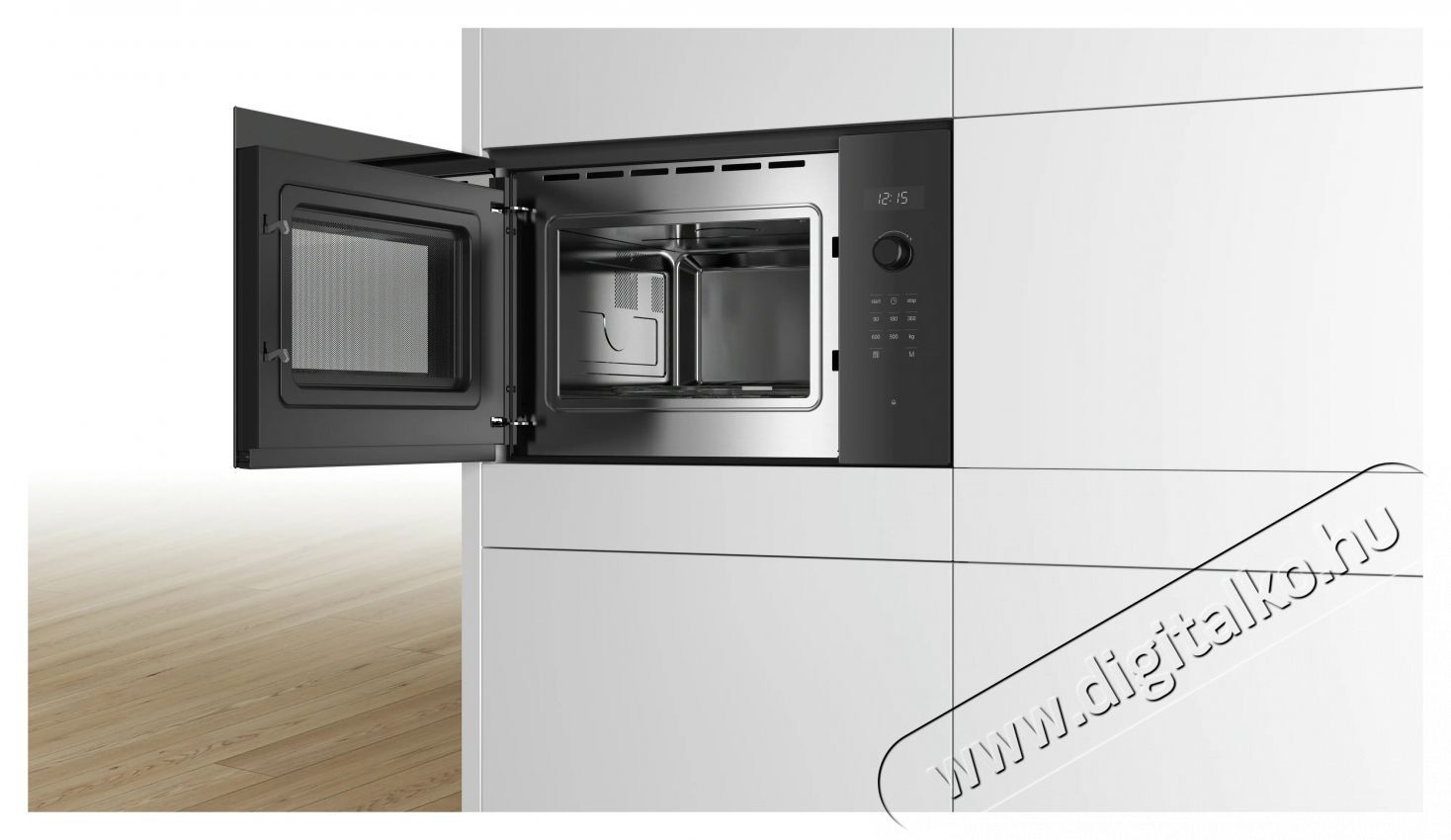 Bosch BFL554MB0 Serie 6 be&eacute;p&iacute;thető mikrohull&aacute;m&uacute; s&uuml;tő Konyhai term&eacute;kek - Mikrohull&aacute;m&uacute; s&uuml;tő - Mikrohull&aacute;m&uacute; s&uuml;tő (be&eacute;p&iacute;thető) - 334918