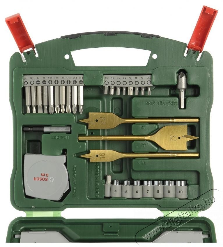 Bosch 2607017197 X-Line tartoz&eacute;kdoboz-fog&oacute; k&eacute;szlet, 70 r&eacute;szes H&aacute;ztart&aacute;s / Otthon / K&uuml;lt&eacute;r - Szersz&aacute;m - Kieg&eacute;sz&iacute;tő, tartoz&eacute;k - 540674