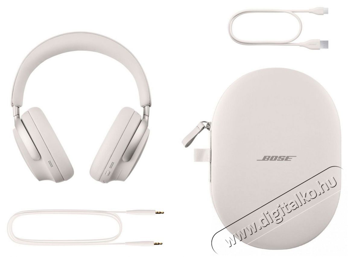 Bose QuietComfort Ultra Headphones, feh&eacute;r Audio-Video / Hifi / Multim&eacute;dia - F&uuml;l &eacute;s Fejhallgat&oacute;k - Fejhallgat&oacute; - 509902