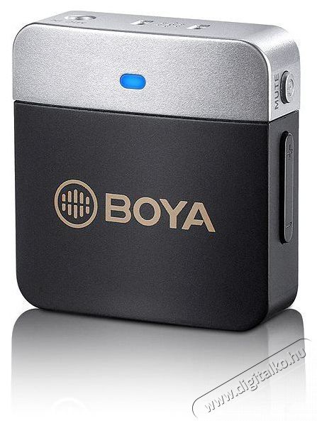 Boya BY-M1V4 USB-C Android okostelefon mikrofon, k&eacute;tcsatorn&aacute;s Fot&oacute;-Vide&oacute; kieg&eacute;sz&iacute;tők - Mikrofon - Cs&iacute;ptetős, fej &eacute;s kitűző mikrofon - 524444