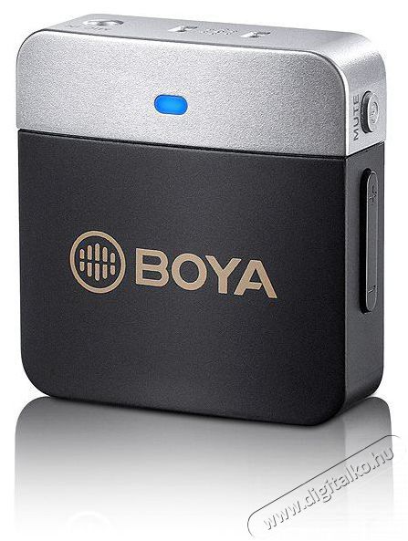 Boya BY-M1V5 iPhone/iPad mikrofon Fot&oacute;-Vide&oacute; kieg&eacute;sz&iacute;tők - Mikrofon - Cs&iacute;ptetős, fej &eacute;s kitűző mikrofon - 524451
