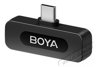 Boya BY-V10 V2.0 Android USB-C okostelefon &eacute;s tablet mikrofon Fot&oacute;-Vide&oacute; kieg&eacute;sz&iacute;tők - Mikrofon - Cs&iacute;ptetős, fej &eacute;s kitűző mikrofon - 524437