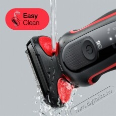 BRAUN Series 5 50-R1000s Wet&Dry BOROTVA - piros Sz&eacute;ps&eacute;g&aacute;pol&aacute;s / Eg&eacute;szs&eacute;g - Szőrtelen&iacute;tő / borotva - F&eacute;rfi borotva - 363968