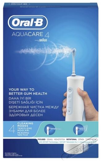 BRAUN Oral-B AquaCare 4 vezet&eacute;k n&eacute;lk&uuml;li sz&aacute;jzuhany Sz&eacute;ps&eacute;g&aacute;pol&aacute;s / Eg&eacute;szs&eacute;g - Sz&aacute;j / fog &aacute;pol&aacute;s - Sz&aacute;jzuhany - 361693