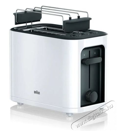 BRAUN HT3010WH keny&eacute;rpir&iacute;t&oacute; - feh&eacute;r Konyhai term&eacute;kek - Konyhai kisg&eacute;p (s&uuml;t&eacute;s / főz&eacute;s / hűt&eacute;s / &eacute;telk&eacute;sz&iacute;t&eacute;s) - Keny&eacute;rpir&iacute;t&oacute; - 353750