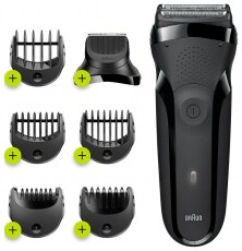 BRAUN 300BT borotva - fekete Sz&eacute;ps&eacute;g&aacute;pol&aacute;s / Eg&eacute;szs&eacute;g - Szőrtelen&iacute;tő / borotva - F&eacute;rfi borotva - 364329