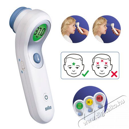 BRAUN NTF3000 homlokhőm&eacute;rő &Uacute;jdons&aacute;gok - &Uacute;j term&eacute;kek - 331106