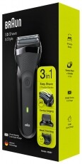 BRAUN 300BT borotva - fekete Sz&eacute;ps&eacute;g&aacute;pol&aacute;s / Eg&eacute;szs&eacute;g - Szőrtelen&iacute;tő / borotva - F&eacute;rfi borotva - 364329