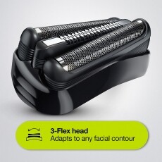 BRAUN 300BT borotva - fekete Sz&eacute;ps&eacute;g&aacute;pol&aacute;s / Eg&eacute;szs&eacute;g - Szőrtelen&iacute;tő / borotva - F&eacute;rfi borotva - 364329