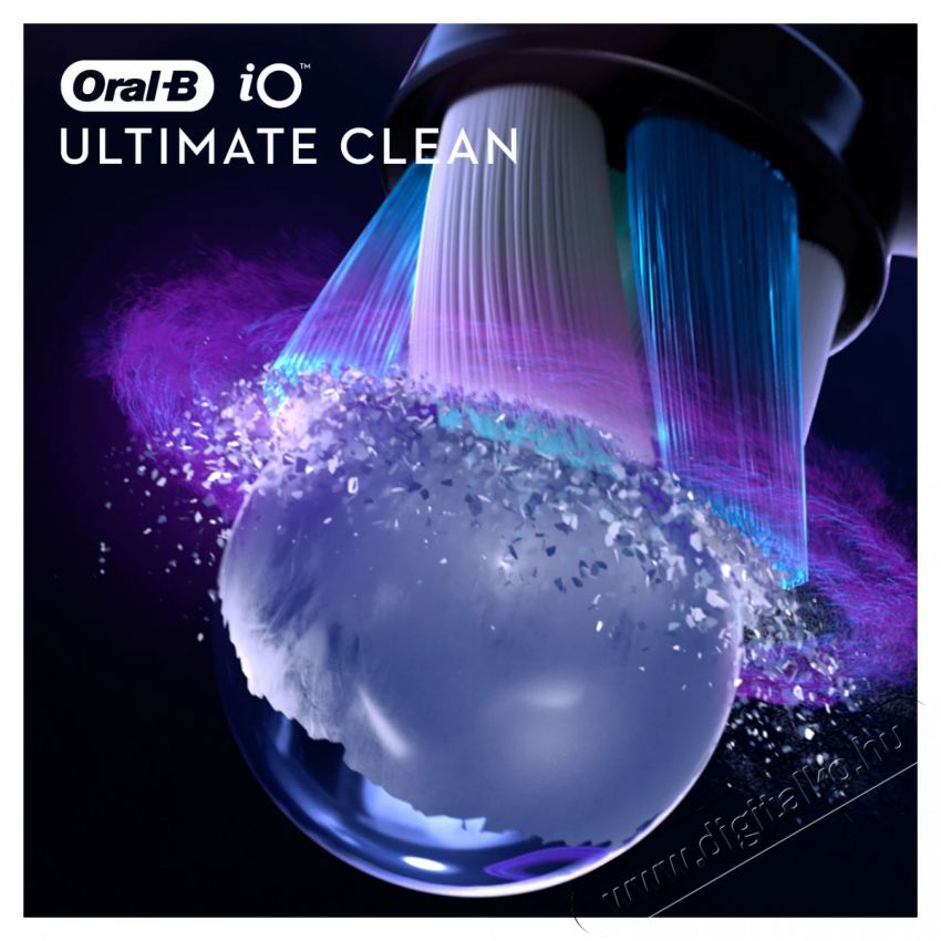 BRAUN Oral-B iO Ultimate Clean elektromos fogkefefej 4db - fekete Sz&eacute;ps&eacute;g&aacute;pol&aacute;s / Eg&eacute;szs&eacute;g - Sz&aacute;j / fog &aacute;pol&aacute;s - Kieg&eacute;sz&iacute;tő - 372256