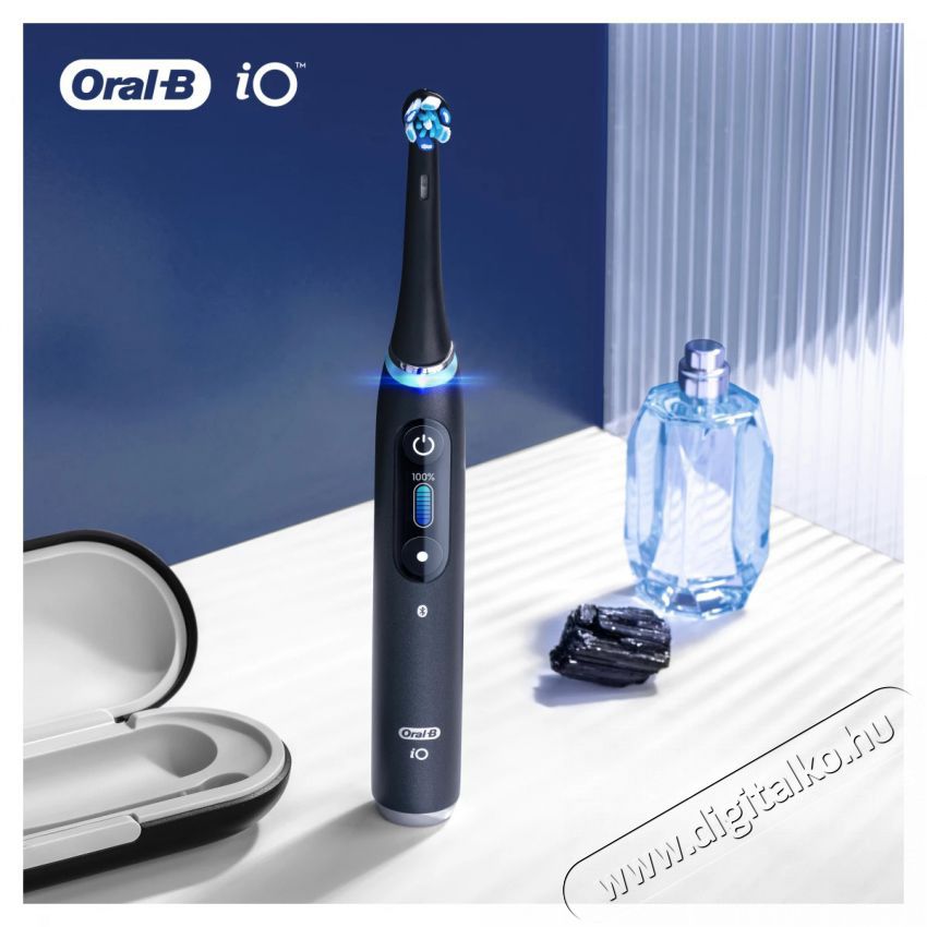 BRAUN Oral-B iO Ultimate Clean elektromos fogkefefej 4db - fekete Sz&eacute;ps&eacute;g&aacute;pol&aacute;s / Eg&eacute;szs&eacute;g - Sz&aacute;j / fog &aacute;pol&aacute;s - Kieg&eacute;sz&iacute;tő - 372256
