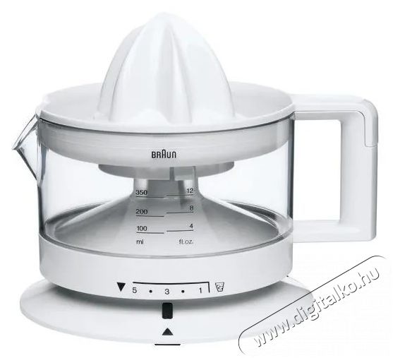 BRAUN CJ 3000 citruspr&eacute;s Konyhai term&eacute;kek - Konyhai kisg&eacute;p (elők&eacute;sz&iacute;t&eacute;s / feldolgoz&aacute;s) - Citrus / gy&uuml;m&ouml;lcs facsar&oacute; - 377707