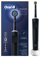 BRAUN Oral-B D103 elektromos fogkefe Vitality Black Sz&eacute;ps&eacute;g&aacute;pol&aacute;s / Eg&eacute;szs&eacute;g - Sz&aacute;j / fog &aacute;pol&aacute;s - Elektromos fogkefe - 399686