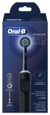 BRAUN Oral-B D103 elektromos fogkefe Vitality Black Sz&eacute;ps&eacute;g&aacute;pol&aacute;s / Eg&eacute;szs&eacute;g - Sz&aacute;j / fog &aacute;pol&aacute;s - Elektromos fogkefe - 399686