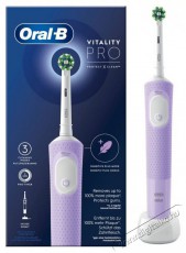 BRAUN Oral-B D103 elektromos fogkefe Vitality Lila Sz&eacute;ps&eacute;g&aacute;pol&aacute;s / Eg&eacute;szs&eacute;g - Sz&aacute;j / fog &aacute;pol&aacute;s - Elektromos fogkefe - 399687