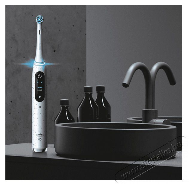 BRAUN Oral-B iO10 Stardust elektromos fogkefe - feh&eacute;r Sz&eacute;ps&eacute;g&aacute;pol&aacute;s / Eg&eacute;szs&eacute;g - Sz&aacute;j / fog &aacute;pol&aacute;s - Elektromos fogkefe - 399370