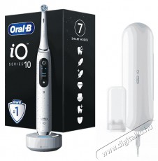 BRAUN Oral-B iO10 Stardust elektromos fogkefe - feh&eacute;r Sz&eacute;ps&eacute;g&aacute;pol&aacute;s / Eg&eacute;szs&eacute;g - Sz&aacute;j / fog &aacute;pol&aacute;s - Elektromos fogkefe - 399370