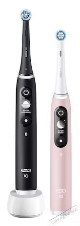BRAUN Oral-B iO6 elektromos fogkefe DuoPack White + Pink Sz&eacute;ps&eacute;g&aacute;pol&aacute;s / Eg&eacute;szs&eacute;g - Sz&aacute;j / fog &aacute;pol&aacute;s - Elektromos fogkefe - 399342