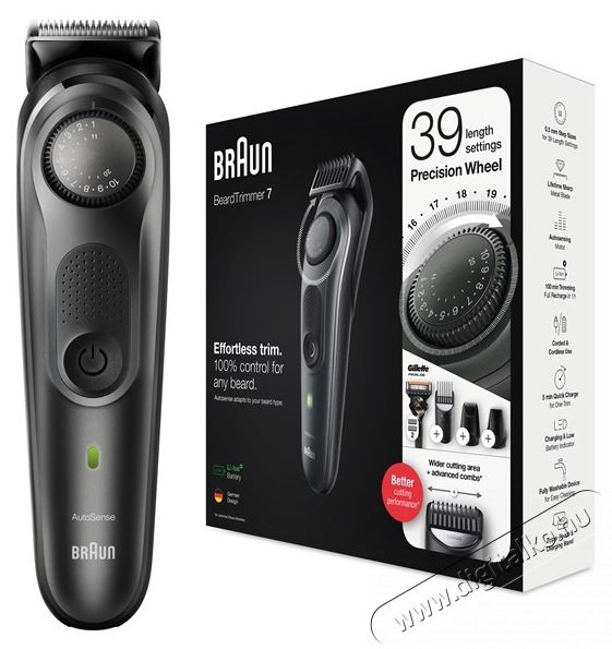 BRAUN BT7340 szak&aacute;llv&aacute;g&oacute; Sz&eacute;ps&eacute;g&aacute;pol&aacute;s / Eg&eacute;szs&eacute;g - Szőrtelen&iacute;tő / borotva - F&eacute;rfi borotva - 453982