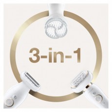 BRAUN SES 9030 EPIL&Aacute;TOR Sz&eacute;ps&eacute;g&aacute;pol&aacute;s / Eg&eacute;szs&eacute;g - Szőrtelen&iacute;tő / borotva - Női szőrtelen&iacute;tő - 477055