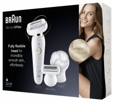 BRAUN SES 9030 EPIL&Aacute;TOR Sz&eacute;ps&eacute;g&aacute;pol&aacute;s / Eg&eacute;szs&eacute;g - Szőrtelen&iacute;tő / borotva - Női szőrtelen&iacute;tő - 477055