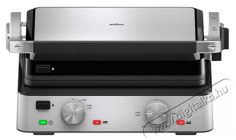 BRAUN CG7020 kontaktgrill Konyhai term&eacute;kek - Konyhai kisg&eacute;p (s&uuml;t&eacute;s / főz&eacute;s / hűt&eacute;s / &eacute;telk&eacute;sz&iacute;t&eacute;s) - Kontakt grill s&uuml;tő / s&uuml;tőlap - 478343