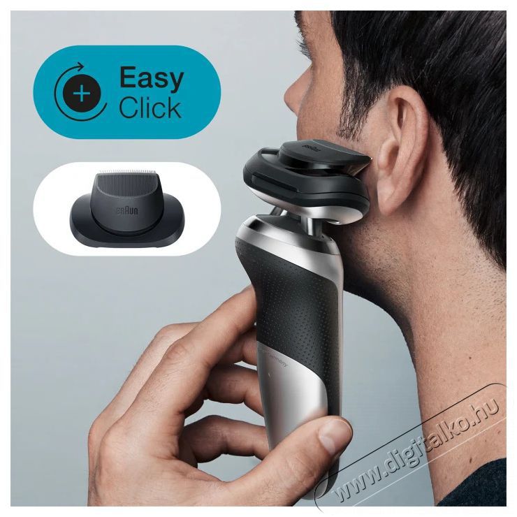 BRAUN 71-S7200CC BOROTVA Sz&eacute;ps&eacute;g&aacute;pol&aacute;s / Eg&eacute;szs&eacute;g - Szőrtelen&iacute;tő / borotva - F&eacute;rfi borotva - 399353