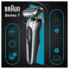 BRAUN 71-S7200CC BOROTVA Sz&eacute;ps&eacute;g&aacute;pol&aacute;s / Eg&eacute;szs&eacute;g - Szőrtelen&iacute;tő / borotva - F&eacute;rfi borotva - 399353