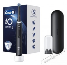 BRAUN Oral-B iO5 elektromos fogkefe Matt Black Sz&eacute;ps&eacute;g&aacute;pol&aacute;s / Eg&eacute;szs&eacute;g - Sz&aacute;j / fog &aacute;pol&aacute;s - Elektromos fogkefe - 399912