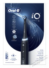 BRAUN Oral-B iO5 elektromos fogkefe Matt Black Sz&eacute;ps&eacute;g&aacute;pol&aacute;s / Eg&eacute;szs&eacute;g - Sz&aacute;j / fog &aacute;pol&aacute;s - Elektromos fogkefe - 399912