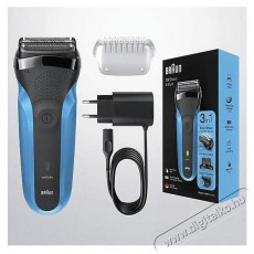 BRAUN 310BT WD borotva - k&eacute;k &eacute;s fekete Sz&eacute;ps&eacute;g&aacute;pol&aacute;s / Eg&eacute;szs&eacute;g - Szőrtelen&iacute;tő / borotva - F&eacute;rfi borotva - 361659
