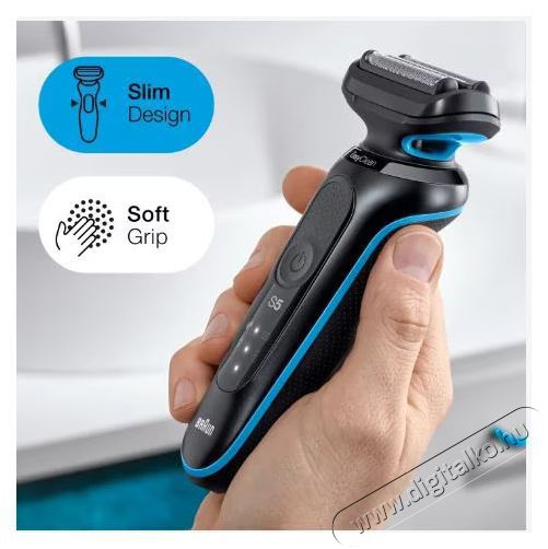 BRAUN 51-B1000S BOROTVA Sz&eacute;ps&eacute;g&aacute;pol&aacute;s / Eg&eacute;szs&eacute;g - Szőrtelen&iacute;tő / borotva - F&eacute;rfi borotva - 399349